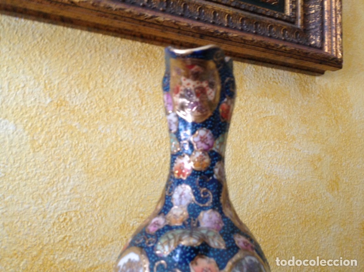 Antig&uuml;edades: Jarra porcelana Satsuma - Foto 4