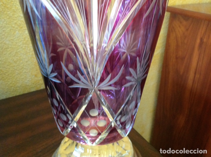 Antig&uuml;edades: Ponchera cristal tallado - Foto 2