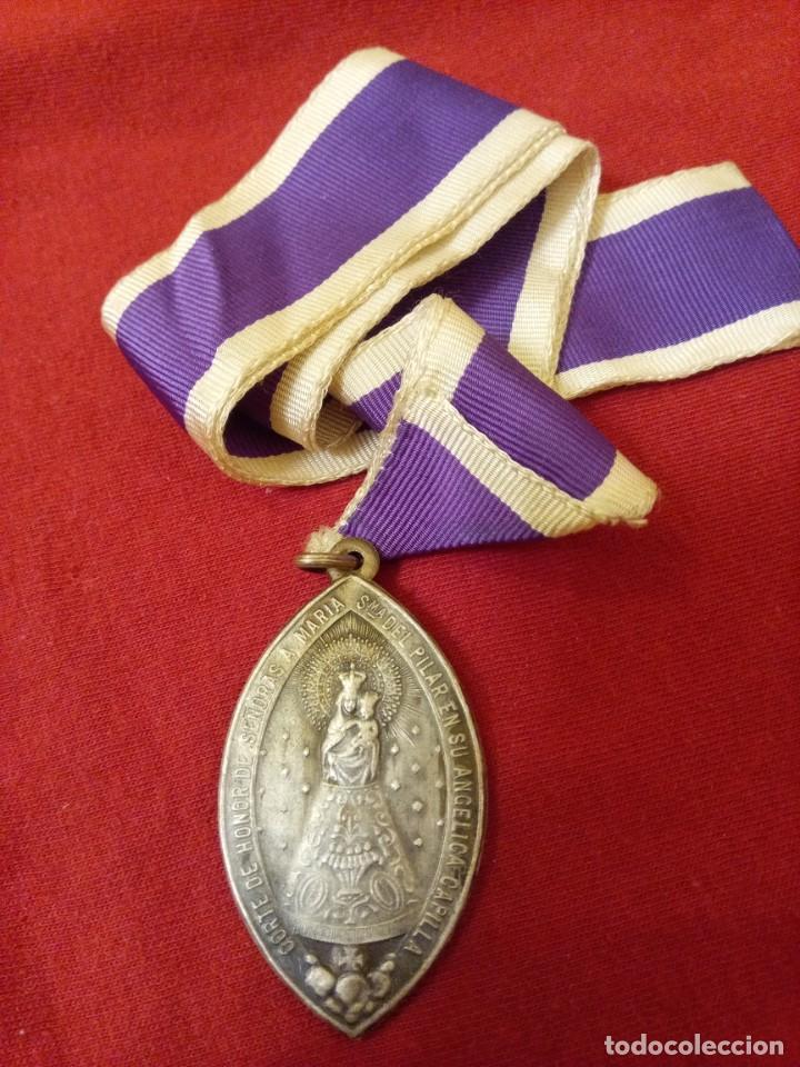 Antig&uuml;edades: Medalla Corte Sras.V. Pilar. - Foto 1