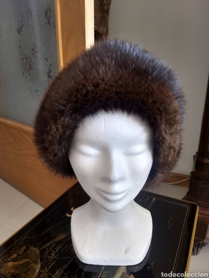 Antig&uuml;edades: Gorro de vidon - Foto 2
