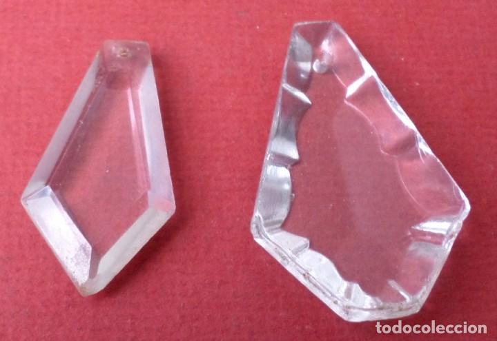Antig&uuml;edades: 2 lagrimas crista de l&aacute;mpara - Foto 3