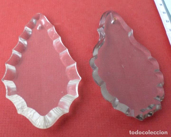 Antig&uuml;edades: 2 lagrimas crista de l&aacute;mpara - Foto 3