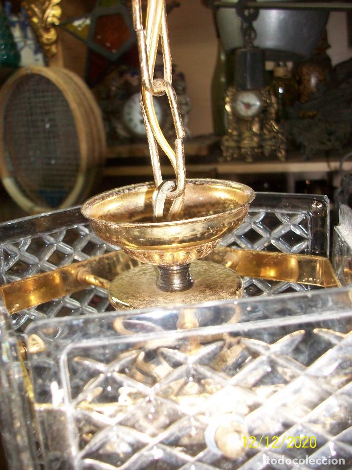 Antig&uuml;edades: ANTIGUA LAMPARA DE TECHO - Foto 3
