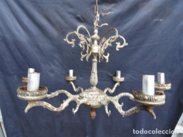 Antig&uuml;edades: BONITA L&Aacute;MPARA DE TECHO. - Foto 2