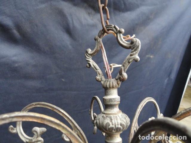 Antig&uuml;edades: BONITA L&Aacute;MPARA DE TECHO. - Foto 4