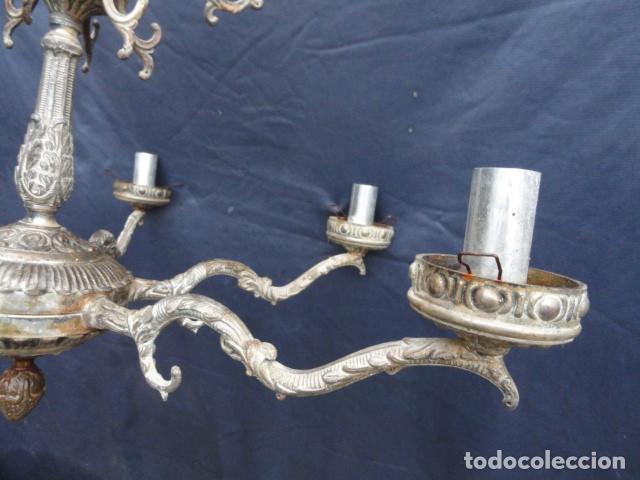 Antig&uuml;edades: BONITA L&Aacute;MPARA DE TECHO. - Foto 8
