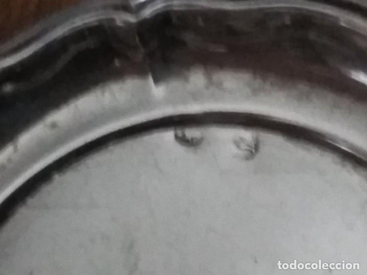 Antig&uuml;edades: Cinco ceniceros y candelabro de plata - Foto 13