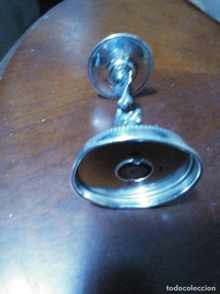 Antig&uuml;edades: Cinco ceniceros y candelabro de plata - Foto 18