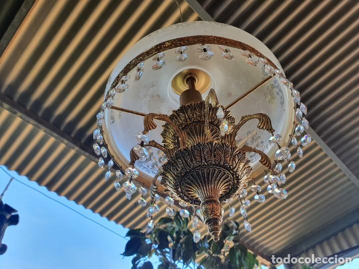 Antig&uuml;edades: Antigua lampara - Foto 4