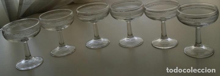 Antig&uuml;edades: COPAS DE CRISTAL CHAMPAN O COCTEL - Foto 2