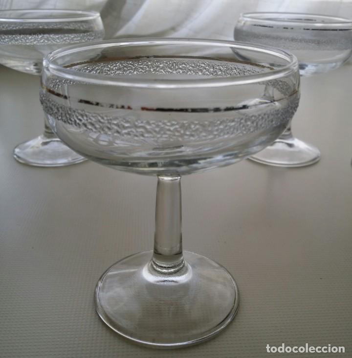 Antig&uuml;edades: COPAS DE CRISTAL CHAMPAN O COCTEL - Foto 3