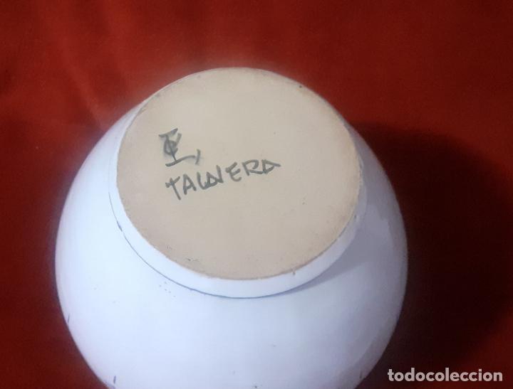 Antig&uuml;edades: JARRA DE CERRAMICA ESMALTADA DE TALAVERA - Foto 8