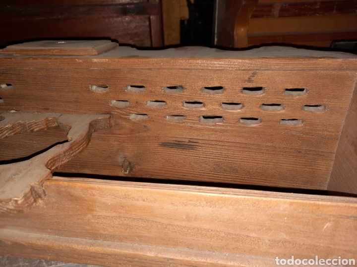 Antig&uuml;edades: Cucharera de madera - Foto 3