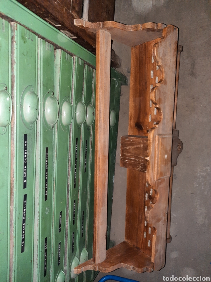 Antig&uuml;edades: Cucharera de madera - Foto 5