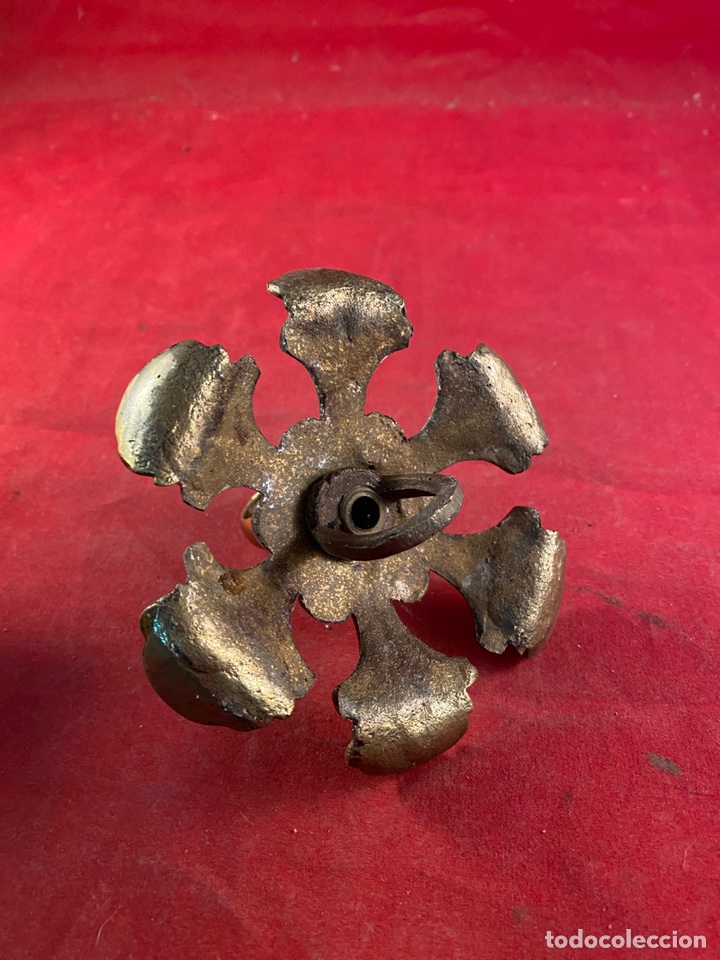 Antig&uuml;edades: Aplique bronce l&aacute;mpara techo - Foto 3