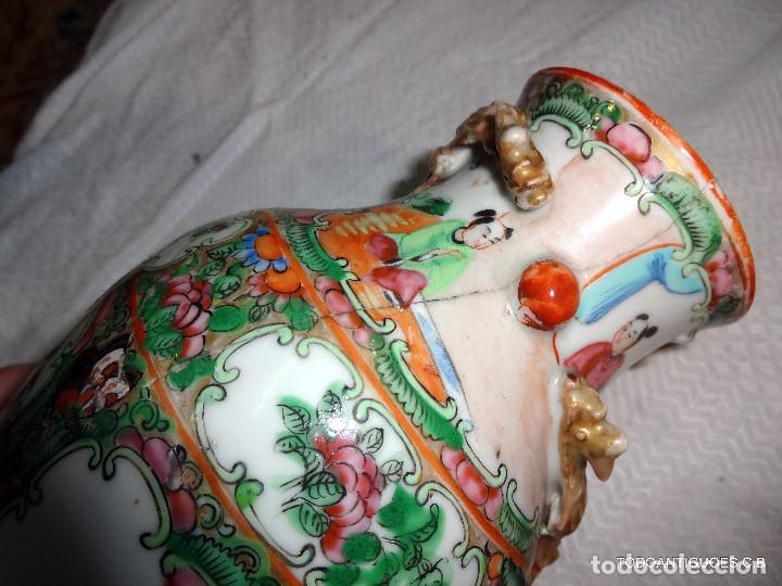 Antig&uuml;edades: antiguo jarron chino cantones - Foto 6