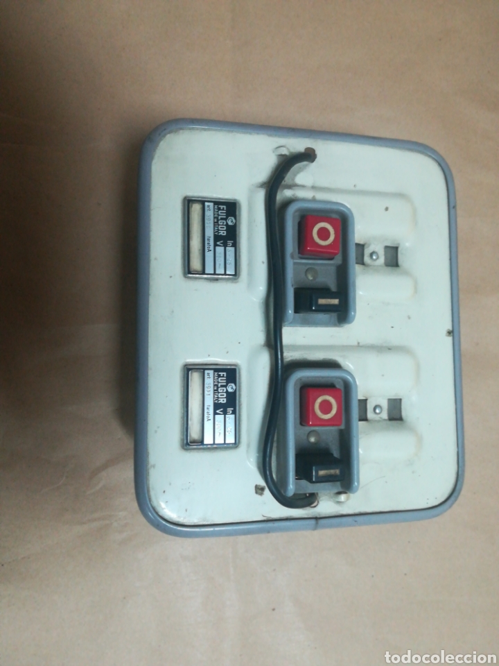 Antig&uuml;edades: Interruptor autom&aacute;tico diferencial fulgor v380 - Foto 1