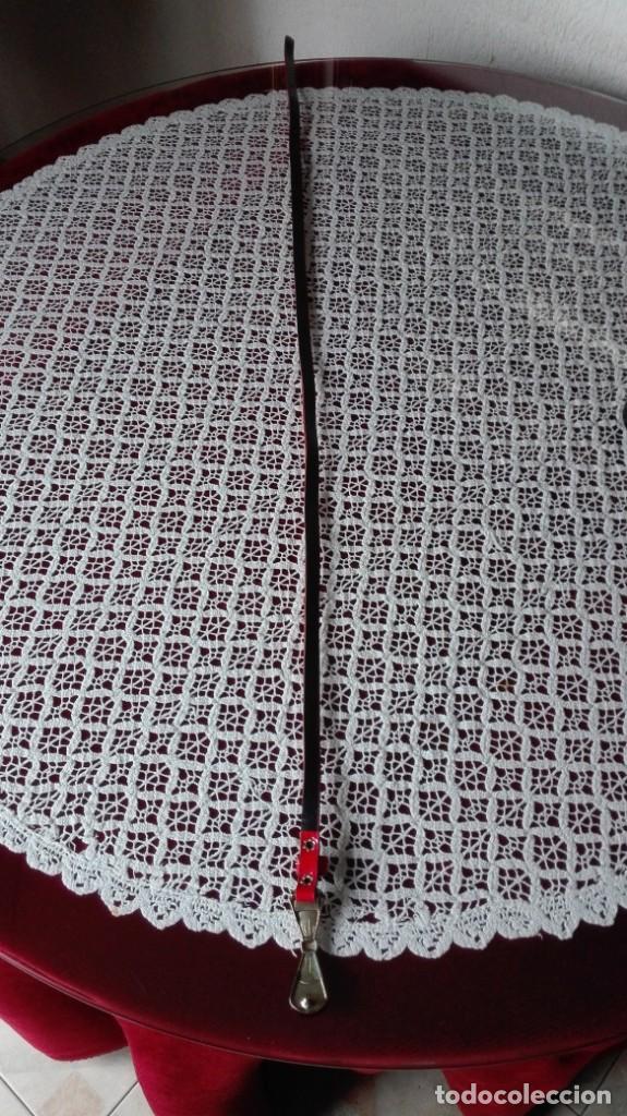 Antig&uuml;edades: Cintur&oacute;n con hebilla lazo de metal - Foto 4