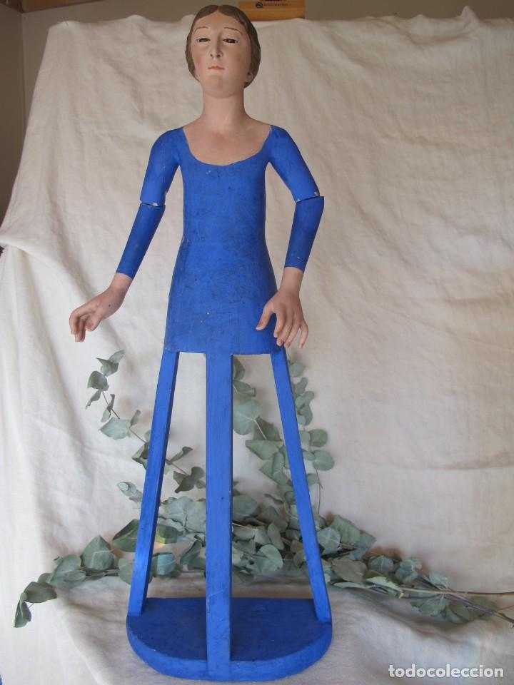 Antiquit&auml;ten: CAP Y POTA - VIRGEN COLONIAL - S.XVIII-XIX