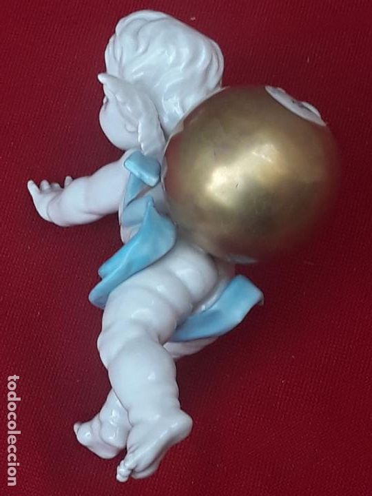 Antig&uuml;edades: FIGURA EN PORCELANA DE LA MARCA ALGORA. - Foto 3