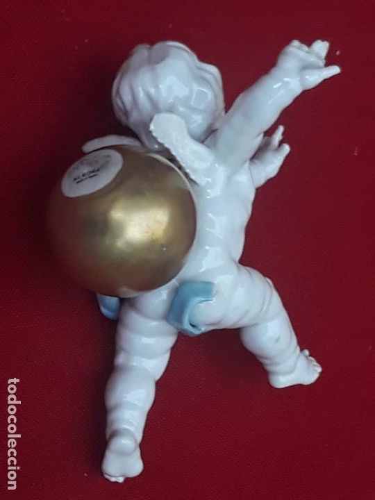 Antig&uuml;edades: FIGURA EN PORCELANA DE LA MARCA ALGORA. - Foto 4