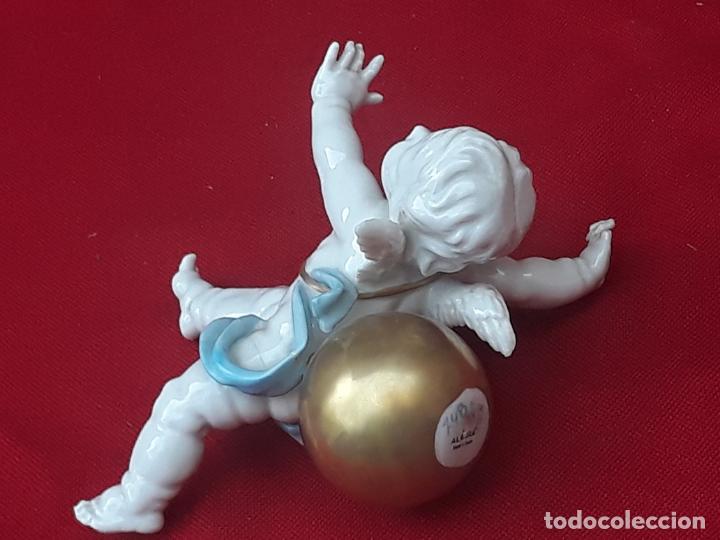 Antig&uuml;edades: FIGURA EN PORCELANA DE LA MARCA ALGORA. - Foto 5