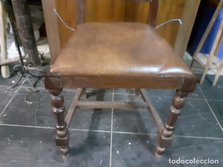 Antig&uuml;edades: silla antigua madera - Foto 2