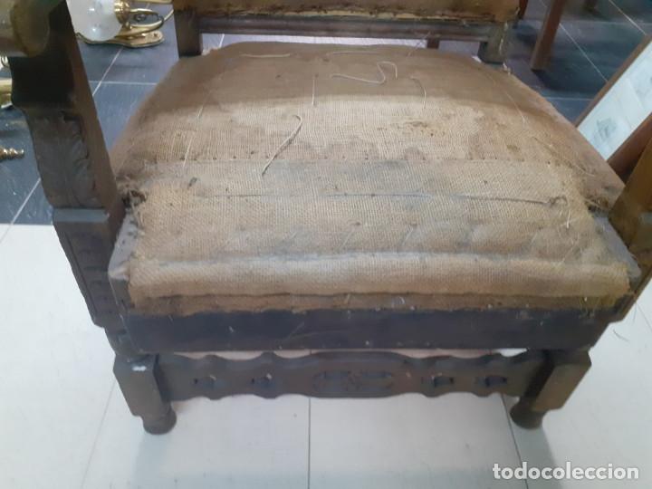 Antig&uuml;edades: sillon antiguo para tapizar - Foto 2