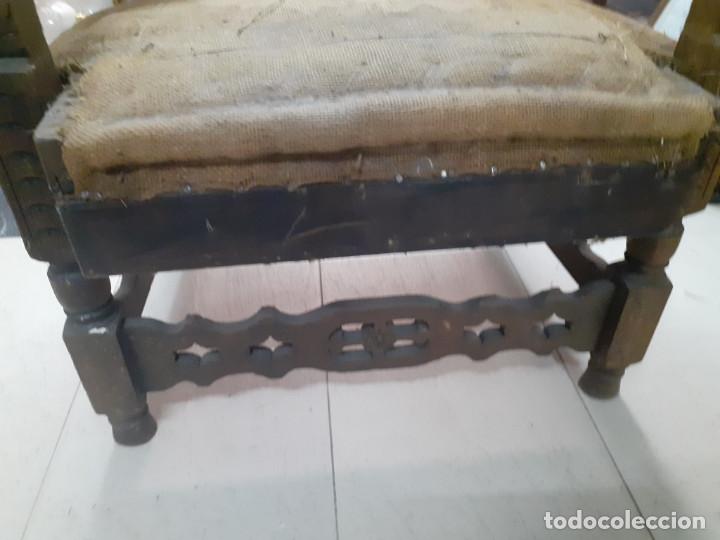 Antig&uuml;edades: sillon antiguo para tapizar - Foto 3