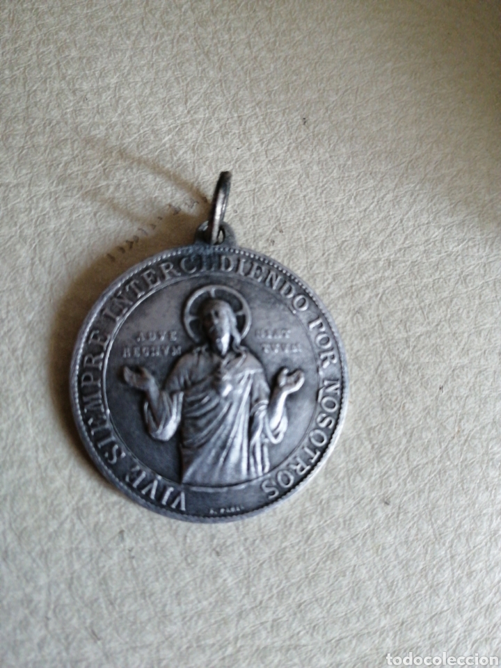 Antig&uuml;edades: Medalla alianza del Coraz&oacute;n de Jes&uacute;s - Foto 1