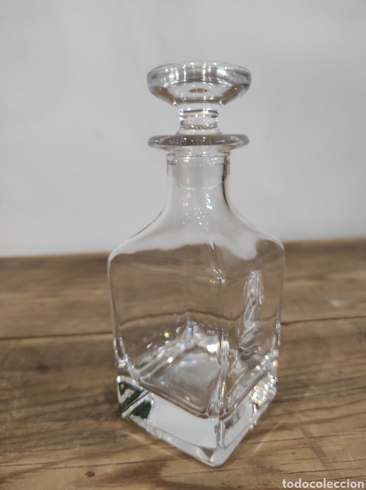 Antig&uuml;edades: Peque&ntilde;a botella de cristal de plomo - Foto 2