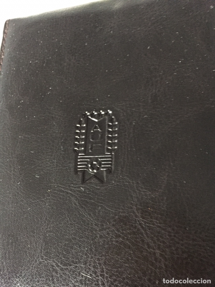 Antig&uuml;edades: Cartera cuero antigua - Foto 2