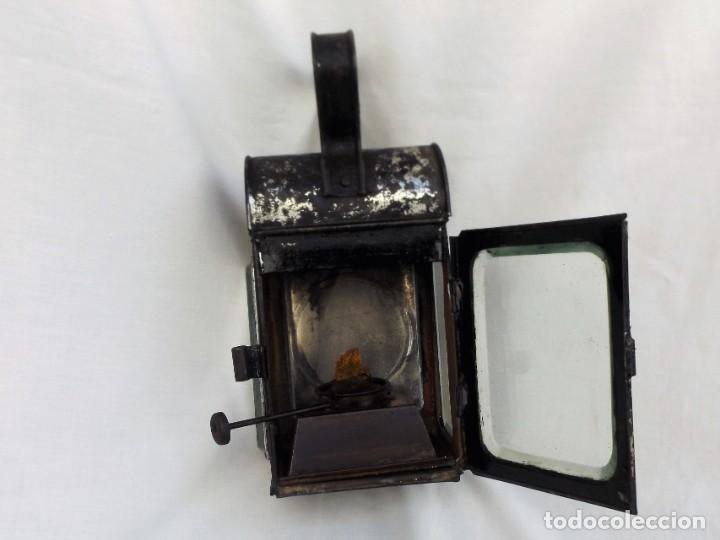 Antig&uuml;edades: FAROL DE CARRUAJE - Foto 3