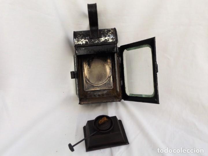 Antig&uuml;edades: FAROL DE CARRUAJE - Foto 4
