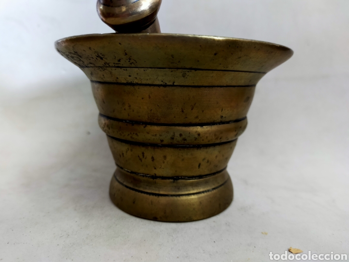 Antig&uuml;edades: ALMIREZ O MORTERO DE BRONCE - Foto 3