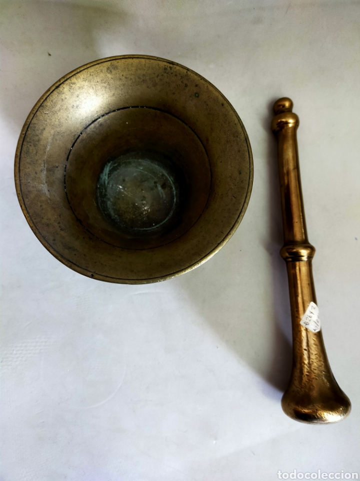 Antig&uuml;edades: ALMIREZ O MORTERO DE BRONCE - Foto 4