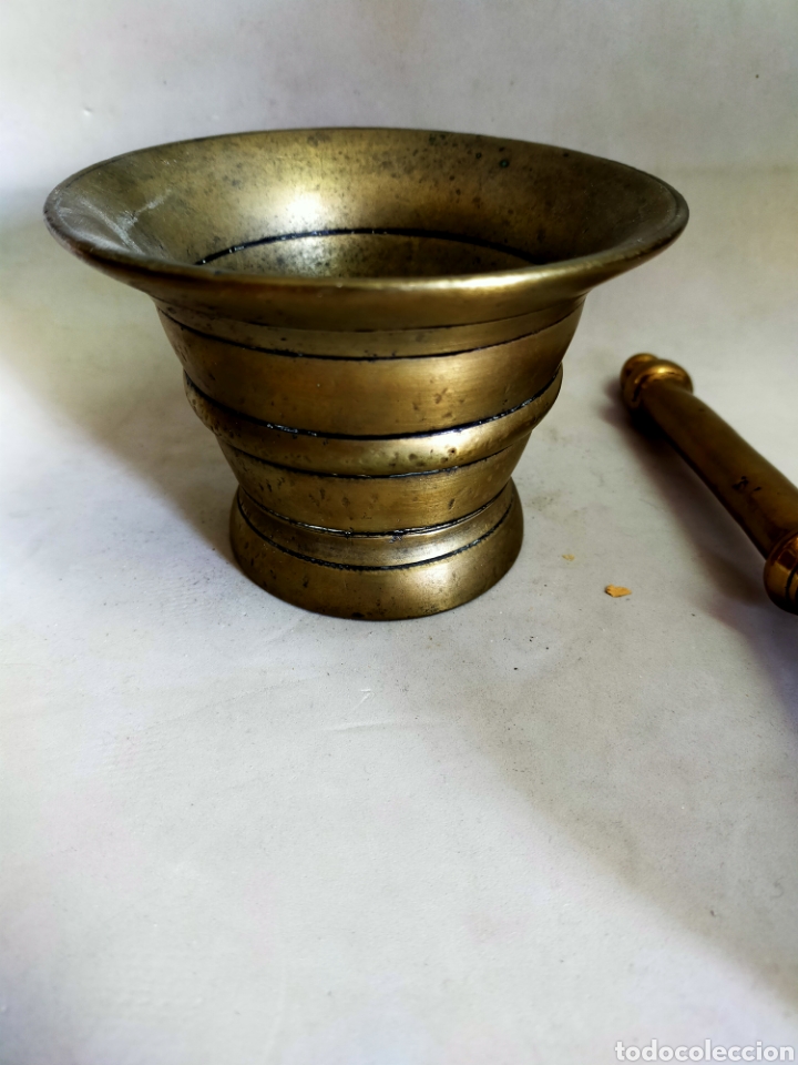 Antig&uuml;edades: ALMIREZ O MORTERO DE BRONCE - Foto 7
