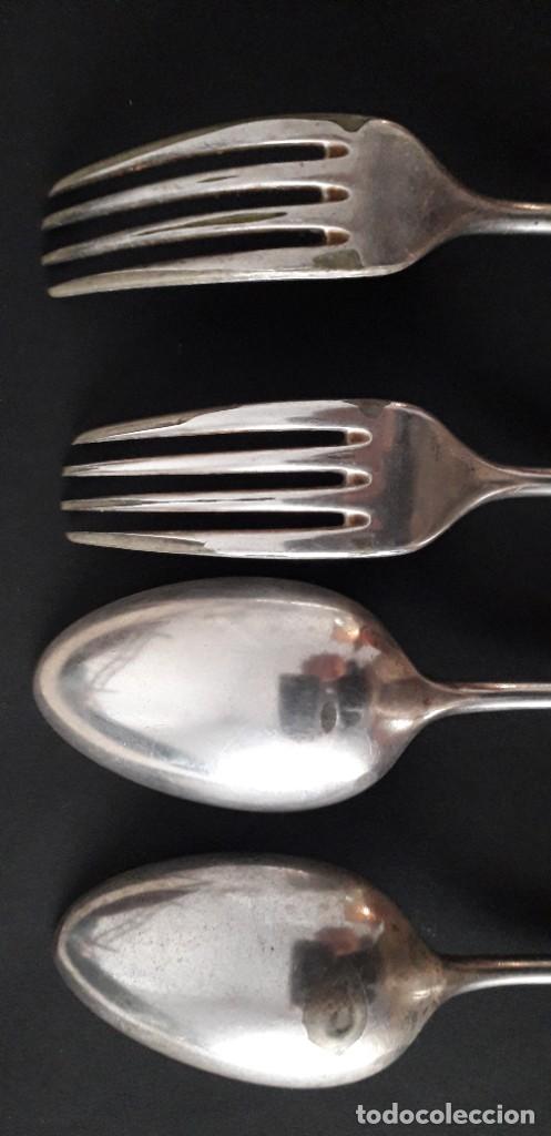 Antig&uuml;edades: Set cuberter&iacute;a Cucharas y tenedores - Foto 3