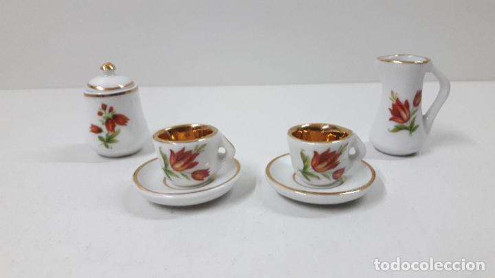 Antig&uuml;edades: JUEGO DE CAFE EN MINIATURA - Foto 2