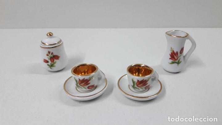 Antig&uuml;edades: JUEGO DE CAFE EN MINIATURA - Foto 9