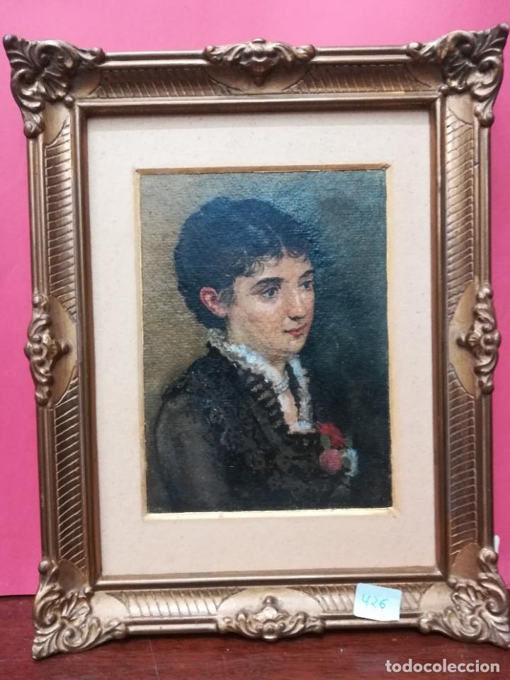 Antig&uuml;edades: RETRATO DE SE&Ntilde;ORA - Foto 1