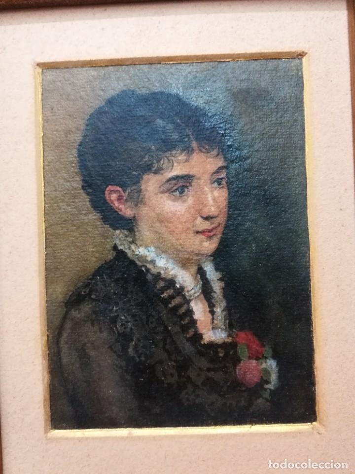 Antig&uuml;edades: RETRATO DE SE&Ntilde;ORA - Foto 2