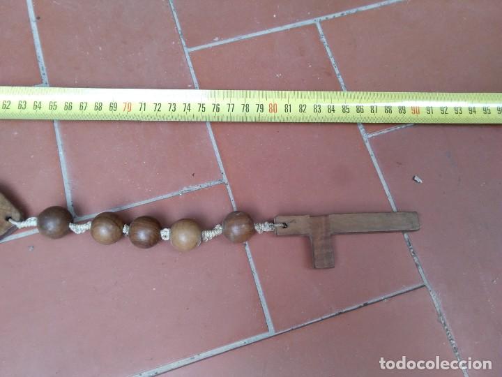 Antig&uuml;edades: Rosario de madera. - Foto 6