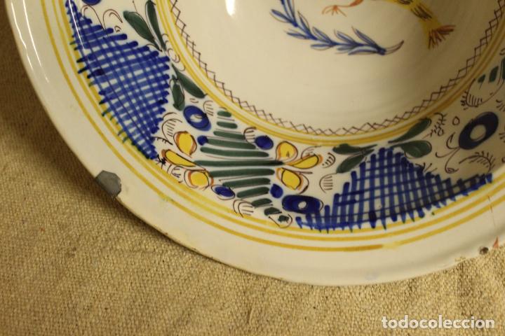 Antig&uuml;edades: Cuenco hondo de manises pajaro - Foto 14