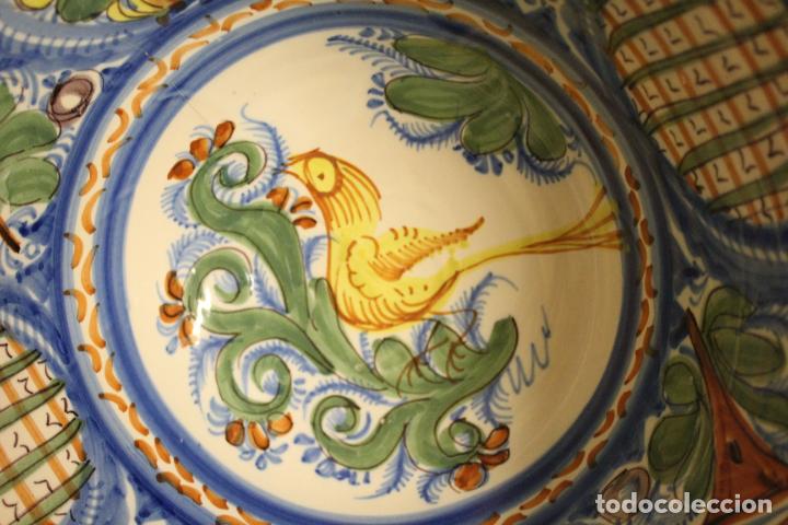 Antig&uuml;edades: Cuenco hondo de manises pajaro - Foto 13