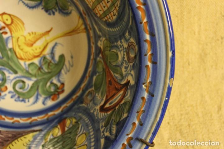 Antig&uuml;edades: Cuenco hondo de manises pajaro - Foto 14