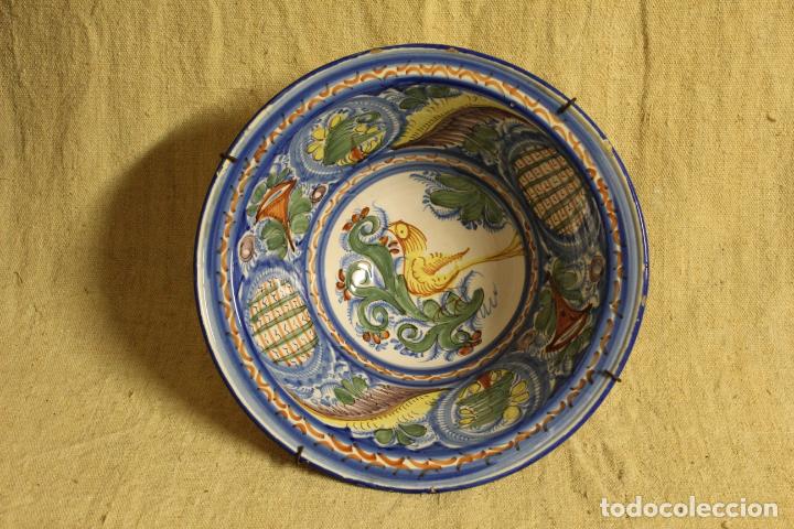 Antig&uuml;edades: Cuenco hondo de manises pajaro - Foto 16