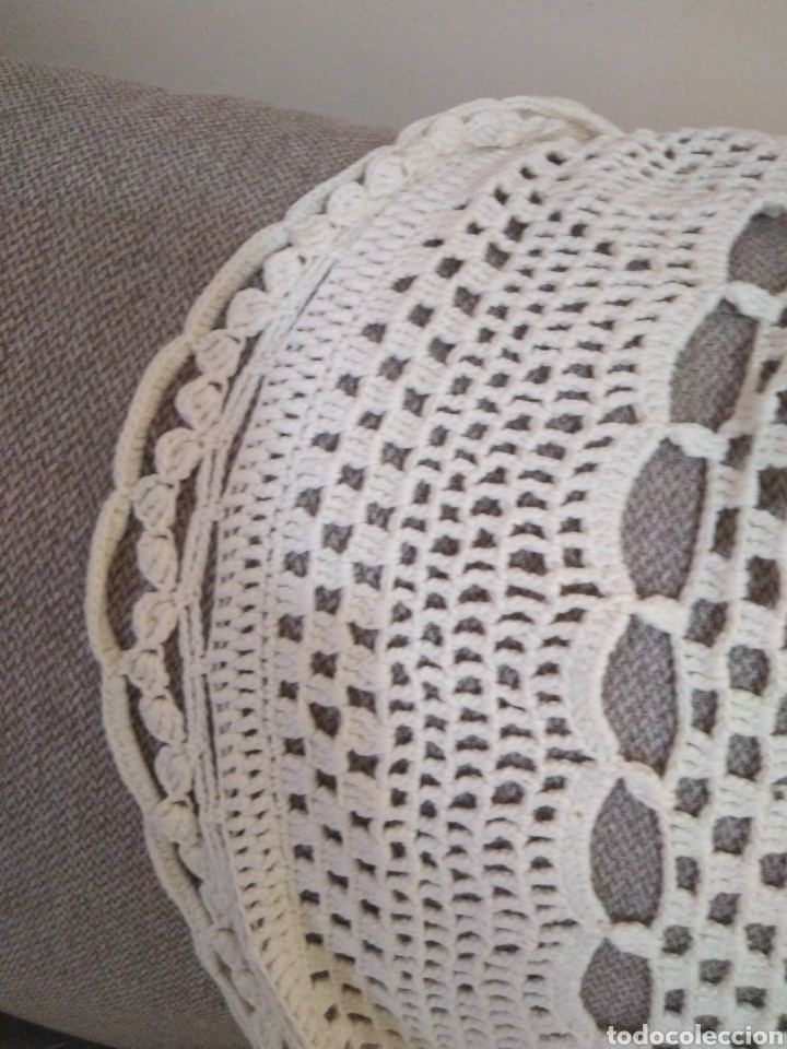 Antig&uuml;edades: Mantel de crochet - Foto 2