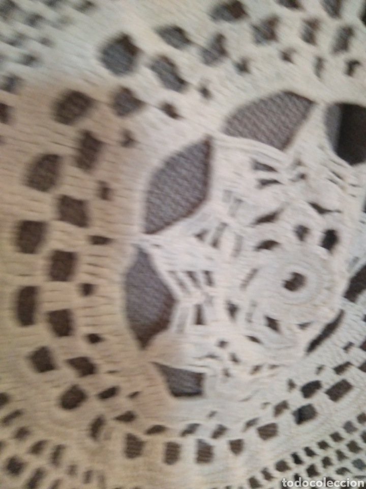 Antig&uuml;edades: Mantel de crochet - Foto 3
