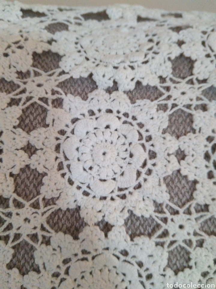 Antig&uuml;edades: Mantel de crochet - Foto 2